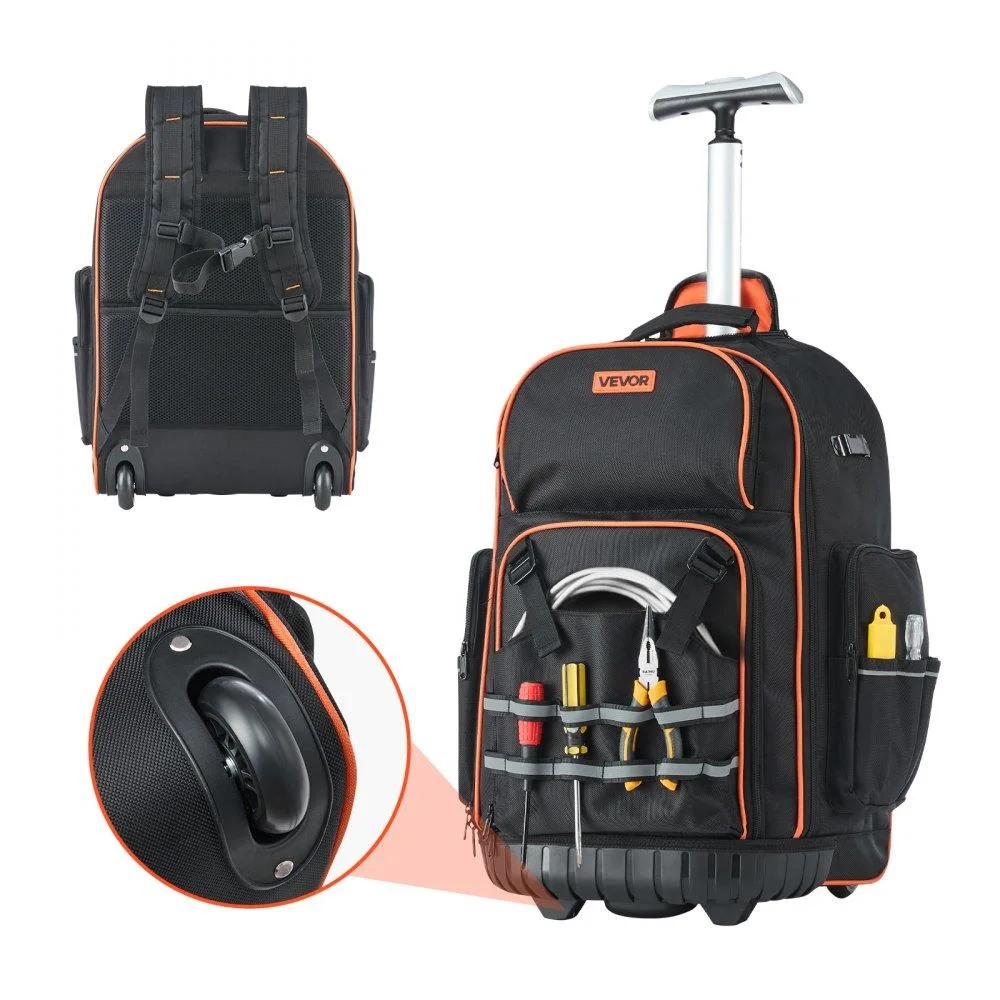 VEVOR VEVOR Rolling Tool Backpack 110 lbs 72 Pockets ZL-LGX-0099 — product photo