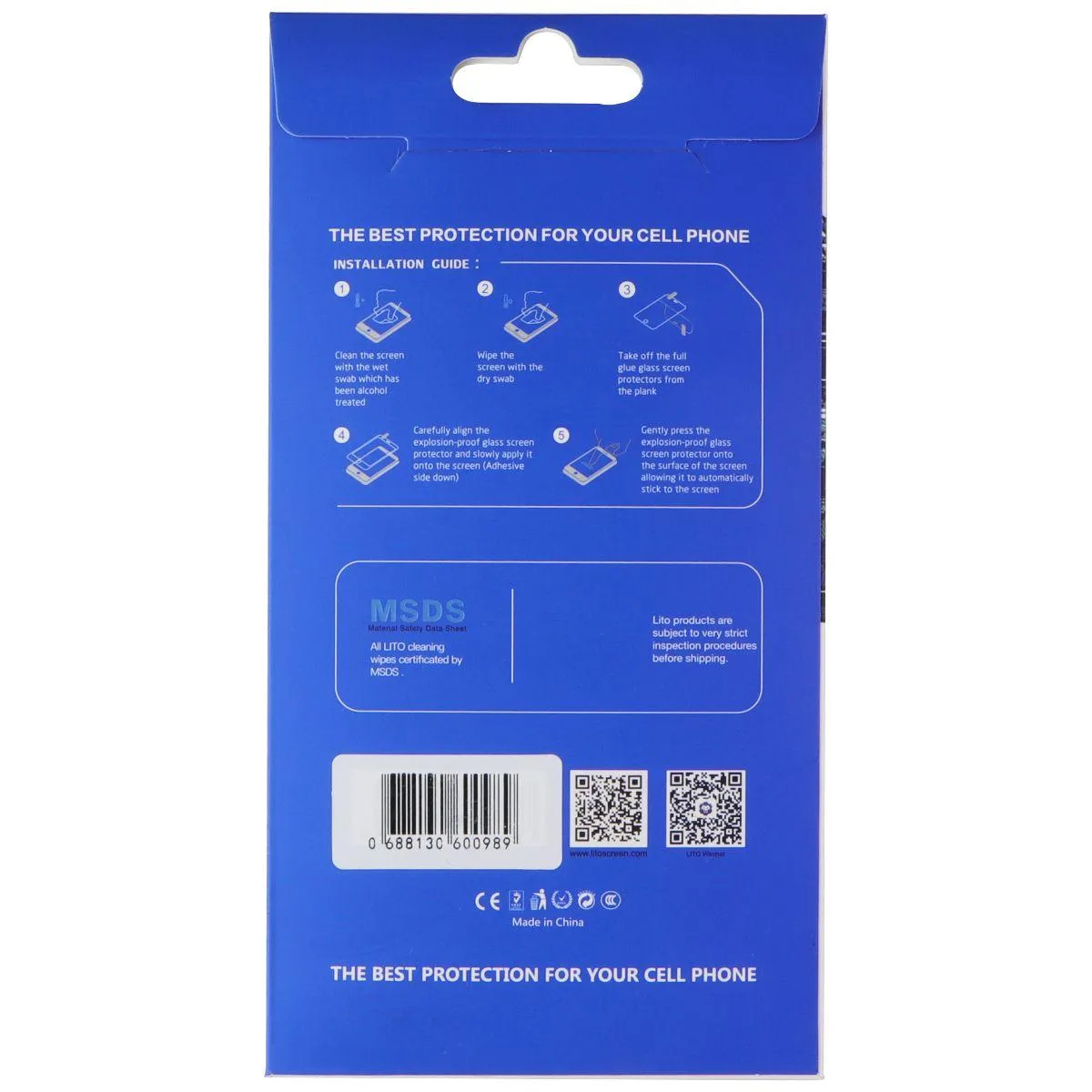 Lito Children’s Wear Lito Children's Wear 2.5D Full Glue Tempered Glass Screen Protector for Moto G51 5G L-1351 — product photo