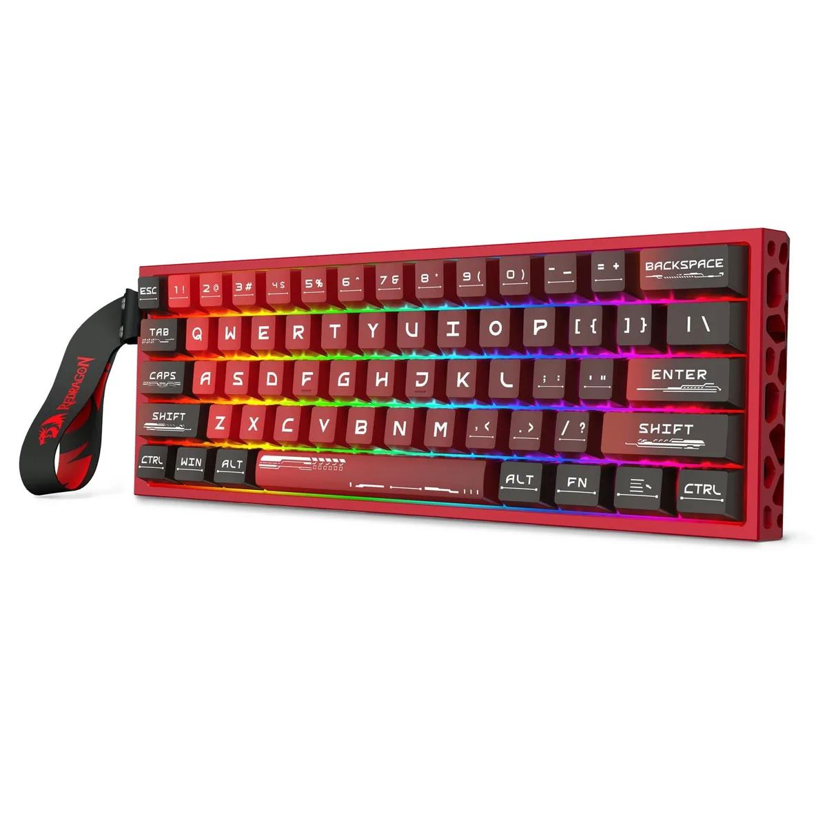 Redragon Redragon Fizz K753 HE 60% 61-Key Wired Magnetic Gaming Keyboard — product photo