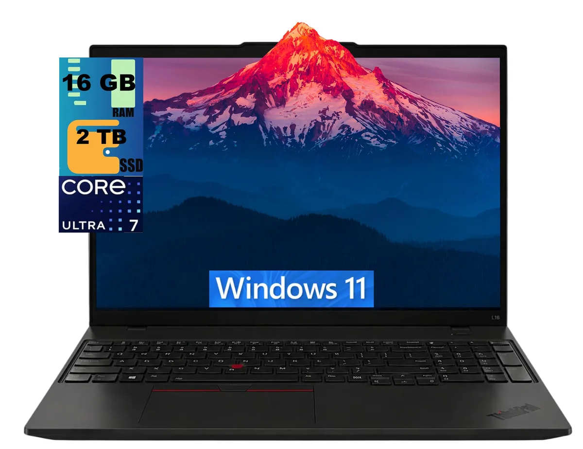 Lenovo Lenovo ThinkPad L16 laptop Intel Core Ultra 7 255U 16GB DDR5 2TB — product photo