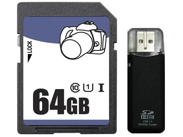 DIGI ERA DIGI ERA 64GB SDXC Card Class 10 UHS-I — product photo