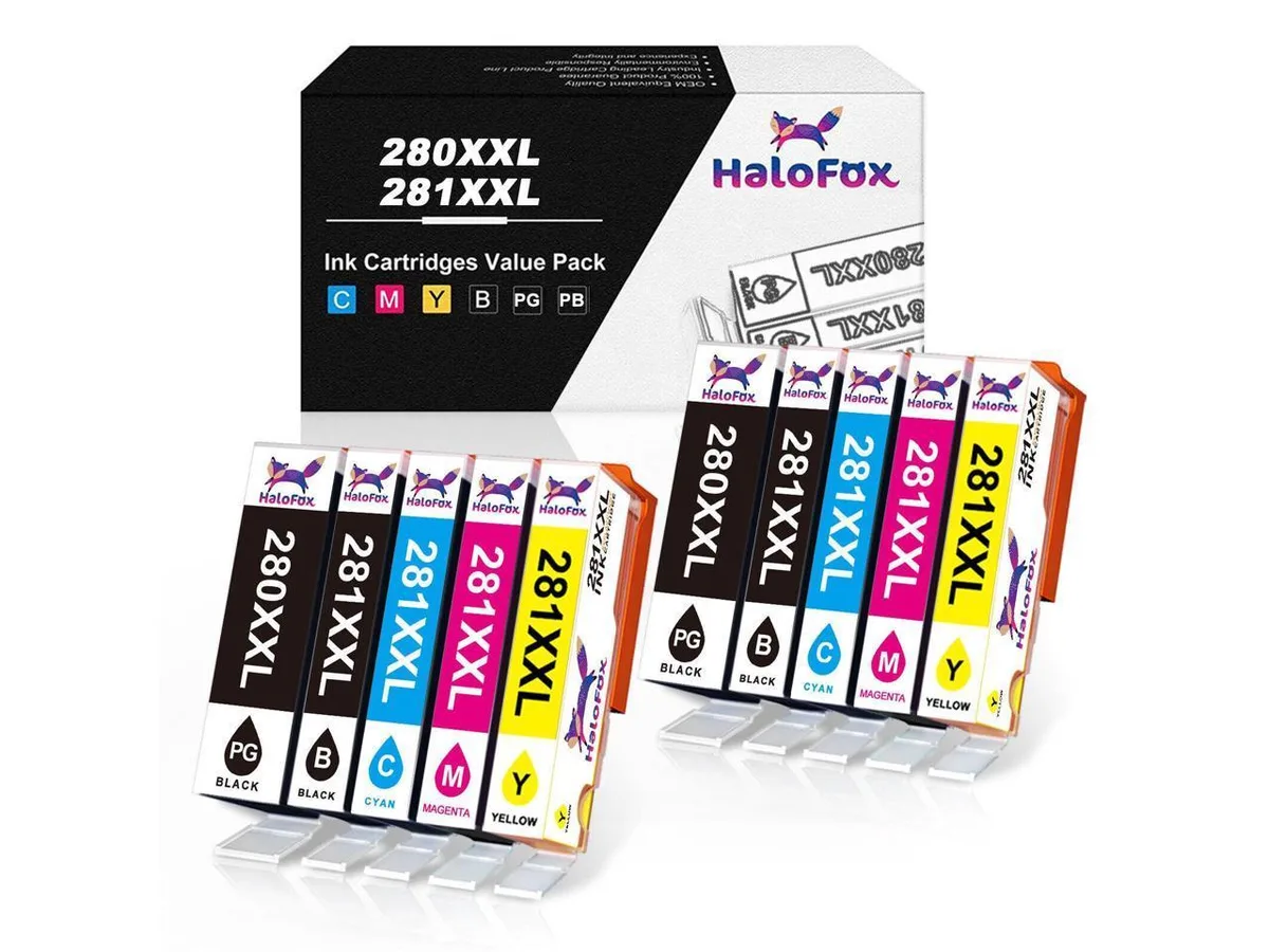 V4ink V4ink PGI-280 XXL CLI-281 XXL 10 Pack Ink Cartridges — product photo