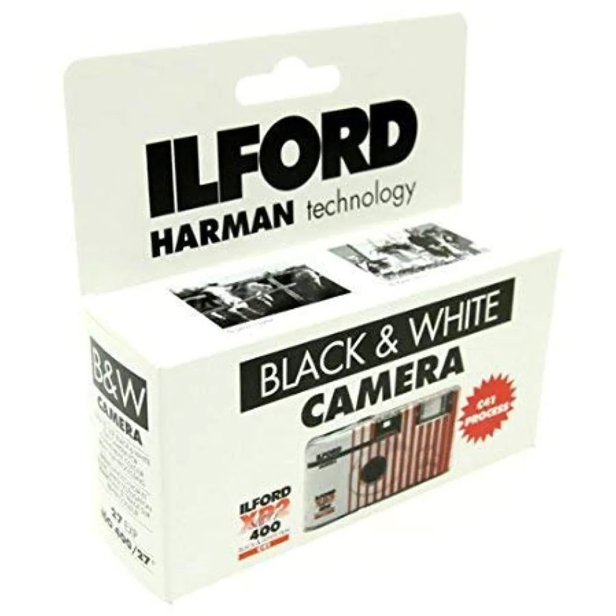 Three black disposable cameras with built-in flash