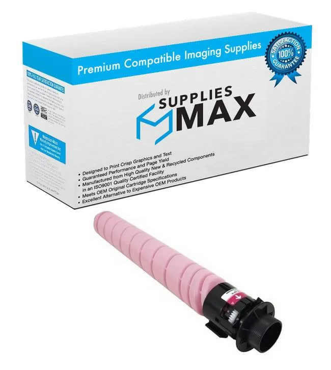 SuppliesMax SuppliesMax Compatible Magenta Toner Cartridge 19000 Pages Lanier IM-C3000 IM-C3500 842253 — product photo