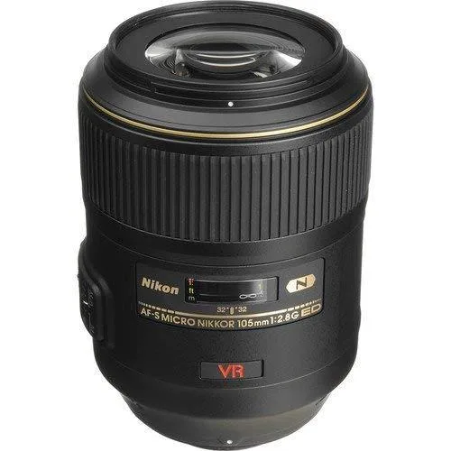 Nikon Inc Nikon AF-S VR Micro-NIKKOR 105mm f/2.8G IF-ED camera lens #2160 — product photo