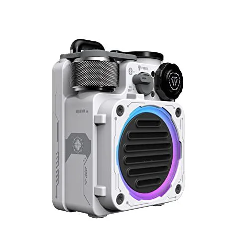 Muzen Muzen Cyber Cube Bluetooth Speaker White 245g IPX5 1000mAh Bluetooth 5.0 — product photo