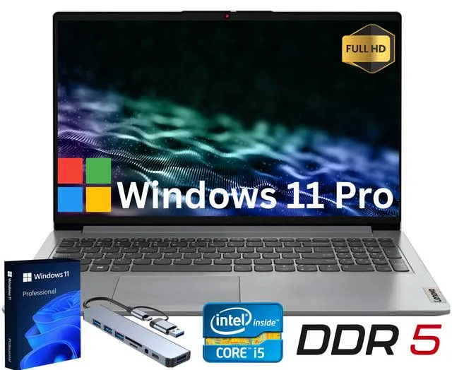 Lenovo Lenovo IdeaPad Slim 3i 15.6" FHD i5-1335U 12GB DDR5 512GB NVMe Windows 11 Home Grey — product photo