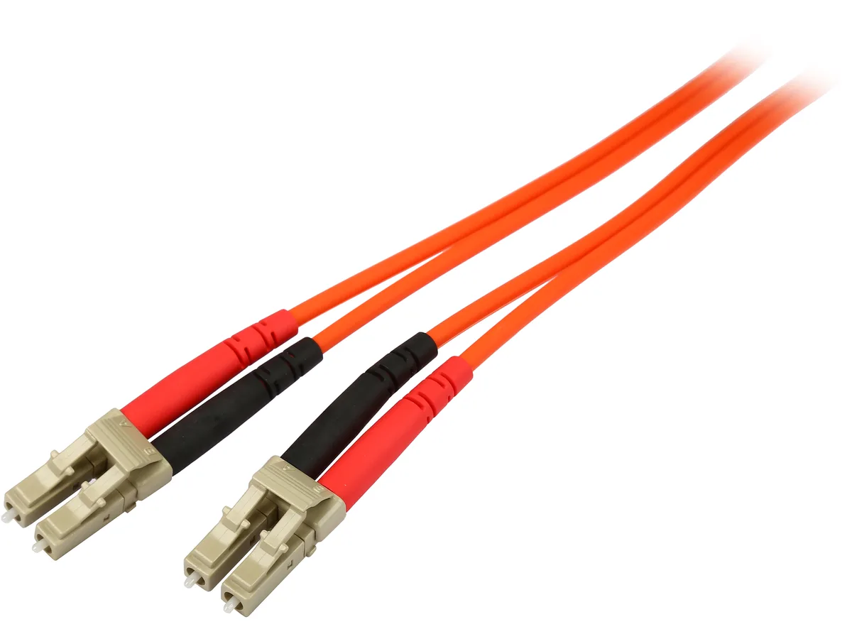 STARTECH STARTECH FIBLCLC2 6.56 ft Multimode 62.5/125 Duplex Fibre Optic Cable LC-LC — product photo