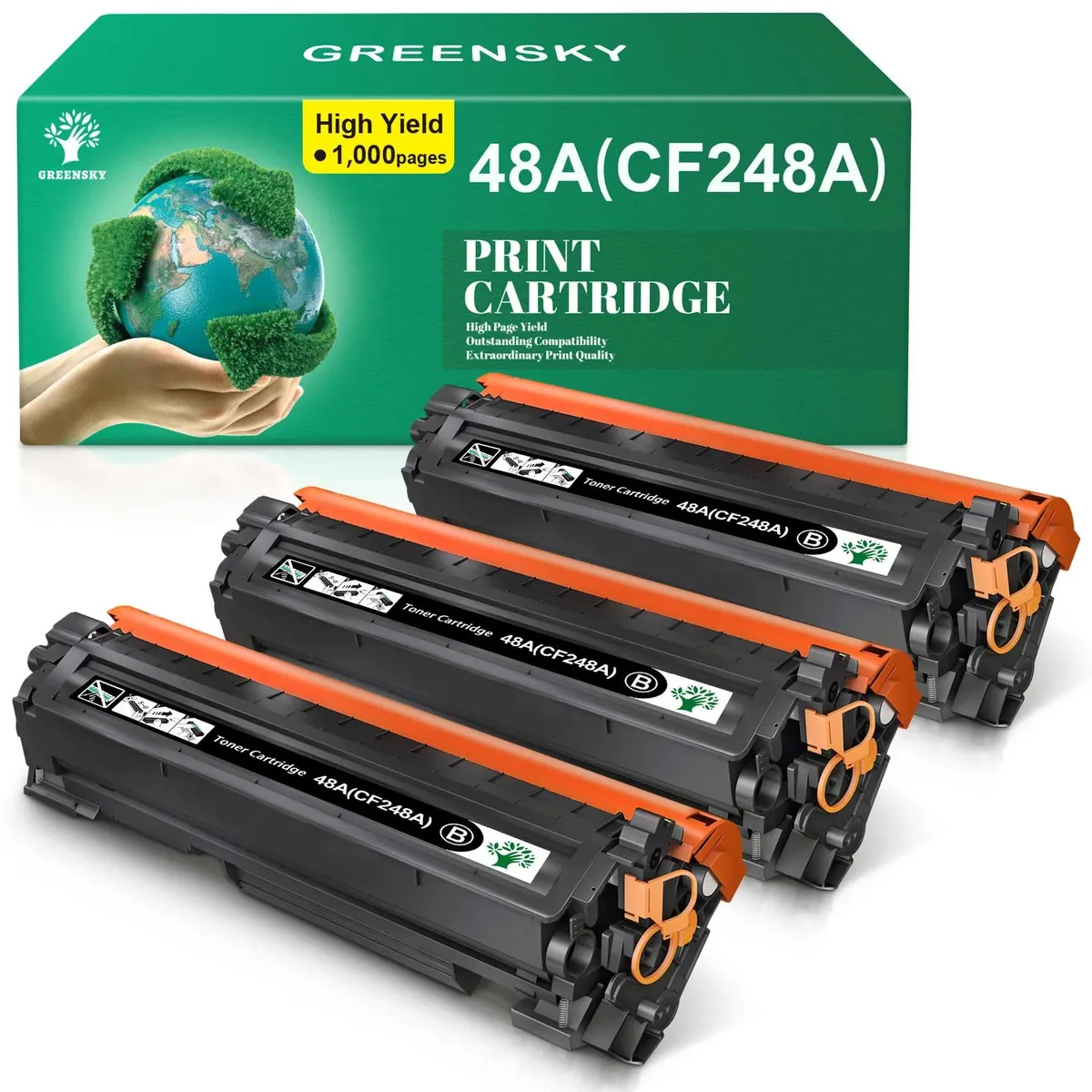 V4ink V4ink CF248A 48A Toner Cartridge 3PK — product photo