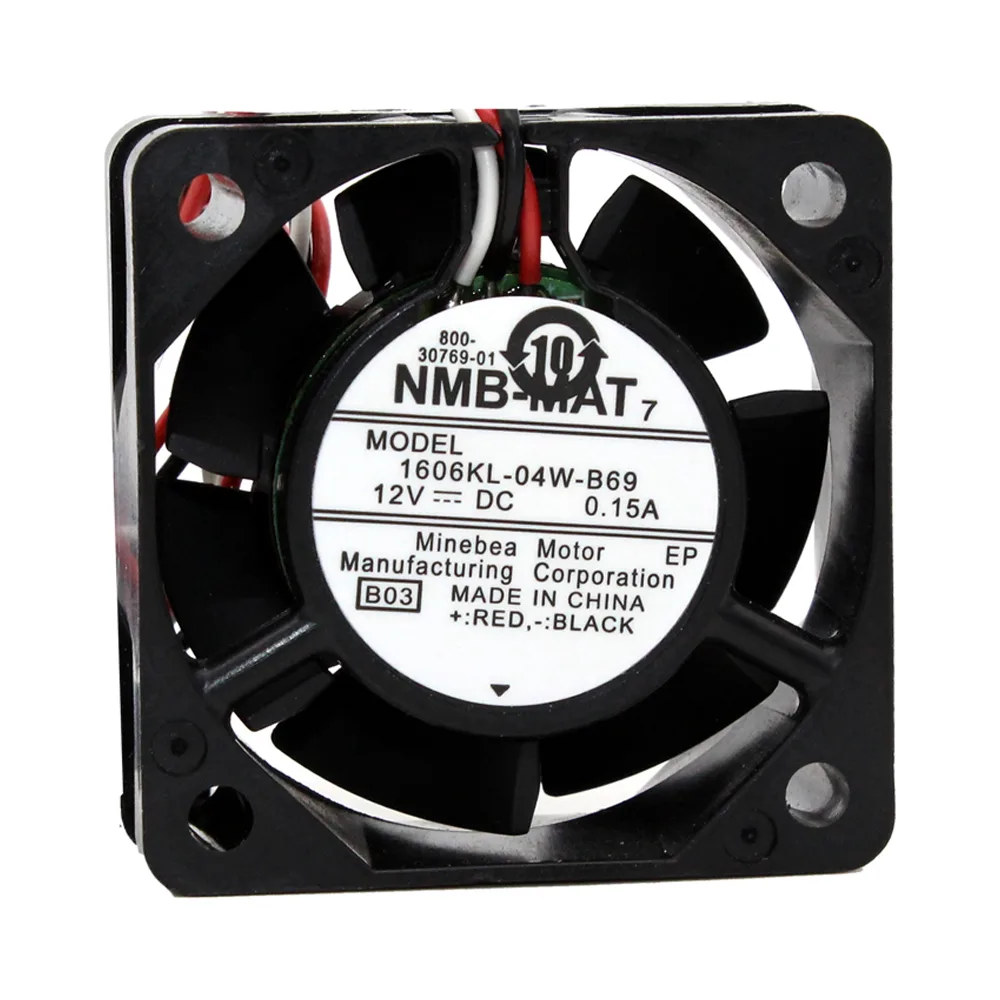 Fans Fans 1606KL-04W-B69/B60 40x40x15 mm 12 V 0.15 A ball bearing case fan — product photo