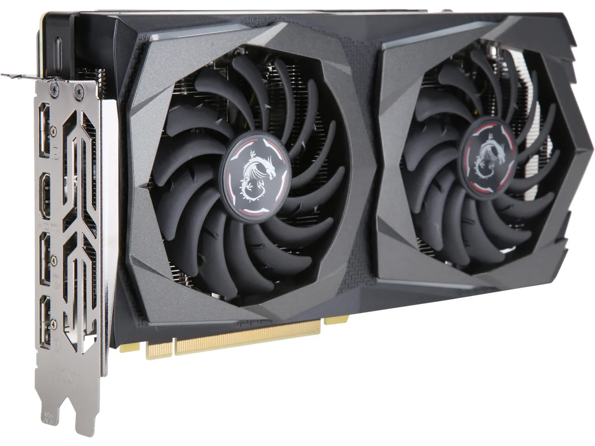 MSI MSI GTX 1660 GAMING X 6G graphics card — product photo