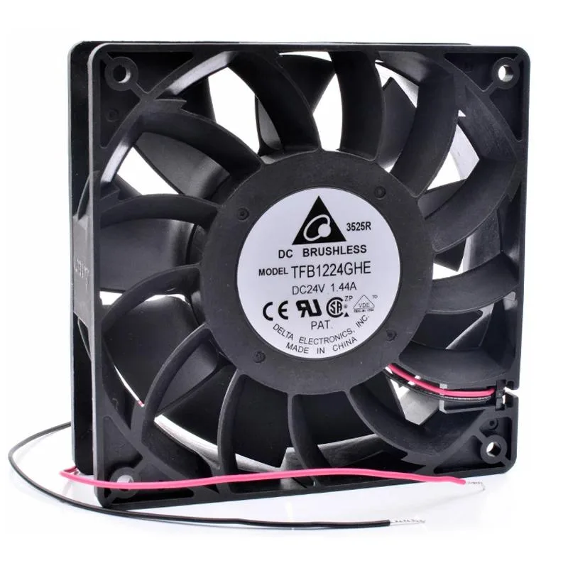 UTEK UTEK TFB1224GHE 120mm 38mm DC24V 1.44A case fan — product photo