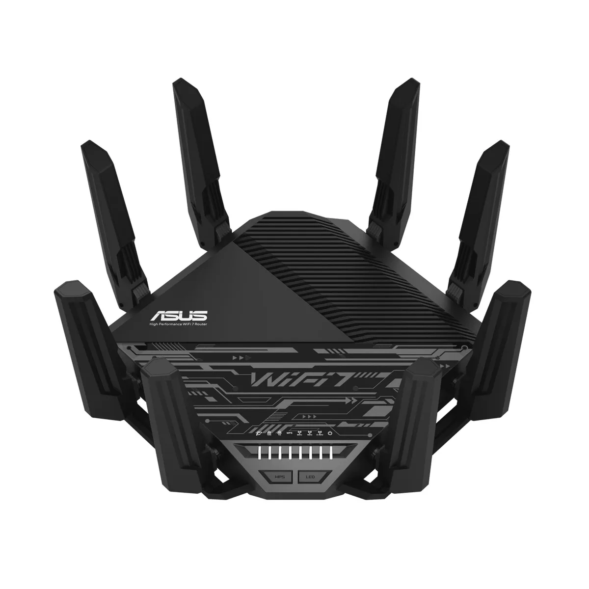 ASUS ASUS RT-BE96U BE19000 WiFi 7 tri-band wireless router — product photo