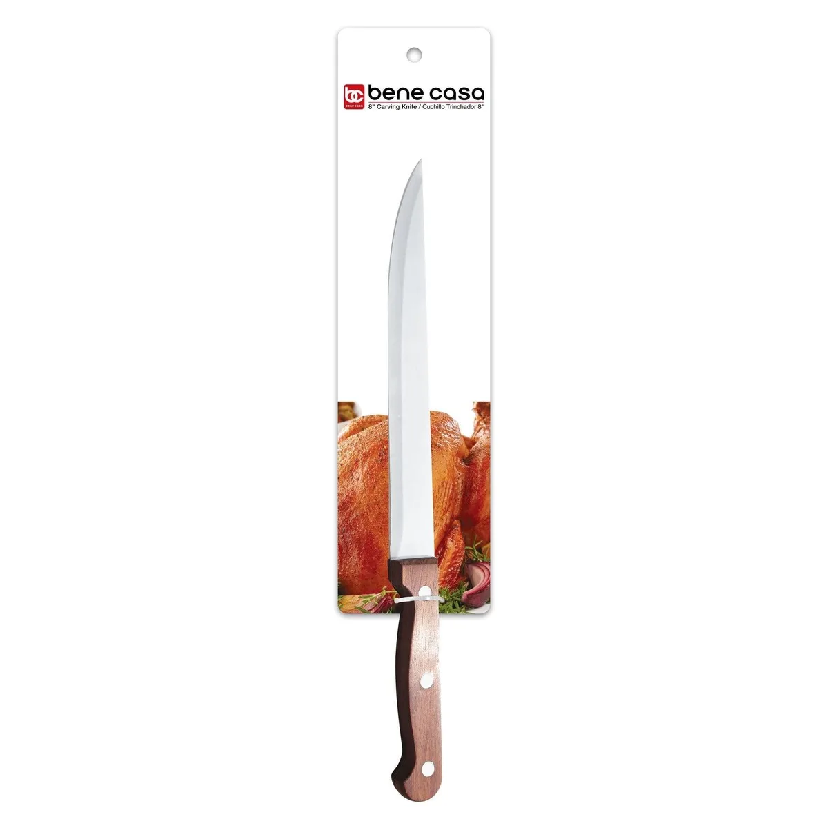 Bene Casa Bene Casa 8" Carving Knife Rosewood Handle — product photo