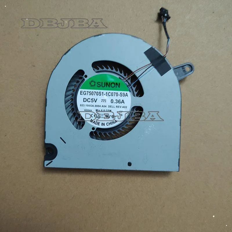 DBTLAP DBTLAP GPU Cooling Fan for Dell G3 3590 0160GM 4-wires EG75070S1-1C070-S9A — product photo