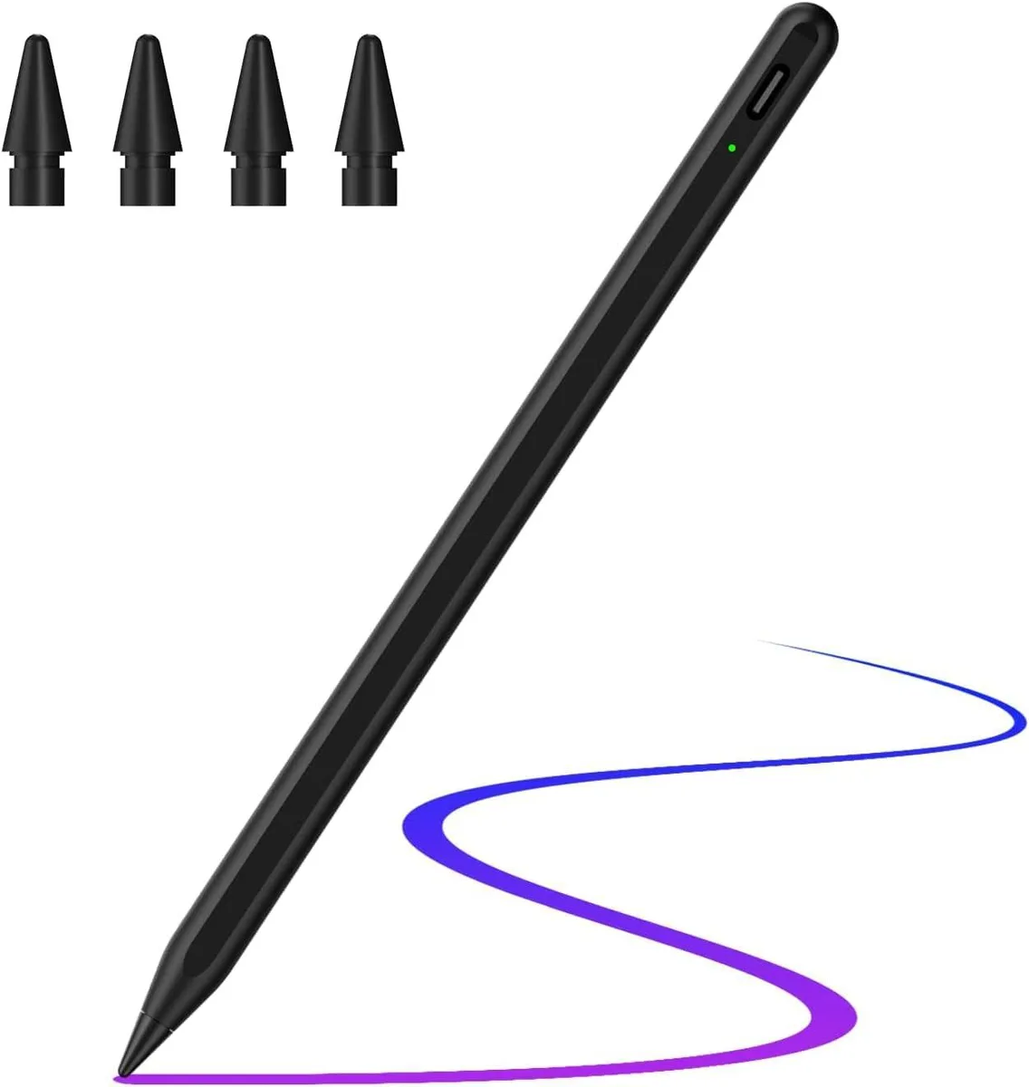 Werleo Werleo Stylus Pen Black 1.5 mm tip Bluetooth shortcuts — product photo