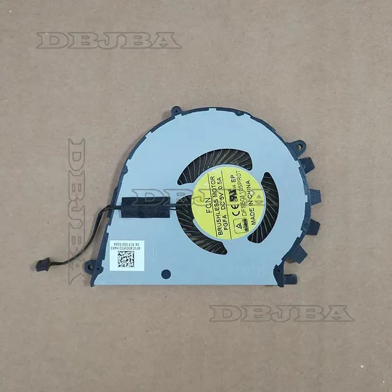 DBTLAP DBTLAP laptop cooling fan HP ZBook Studio G3 G4 DFS501105PR0T FGFA 5V .5A — product photo