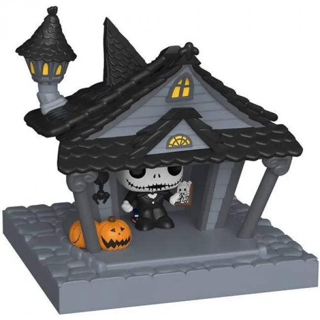 Funko Funko 83683 Bitty POP! Town Nightmare Before Christmas Jack at Home action figure — product photo