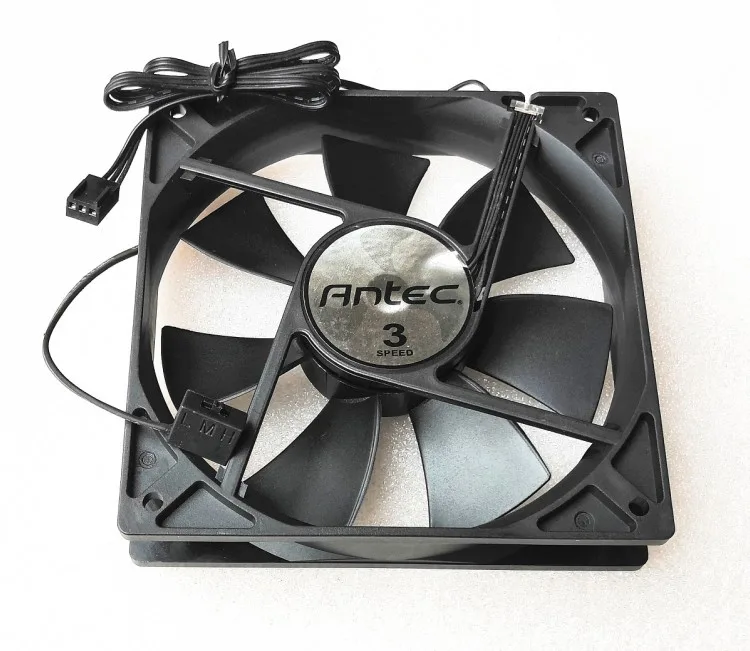 SXDOOL SXDOOL Anti-Titanic 12025 12CM case fan 120 25 3-wire Blue LED hydraulic bearing — product photo