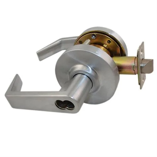 MAXTECH MAXTECH LKLE13011C-US26D Satin Chrome IC Core Grade 2 Cylindrical Lever Lockset — product photo