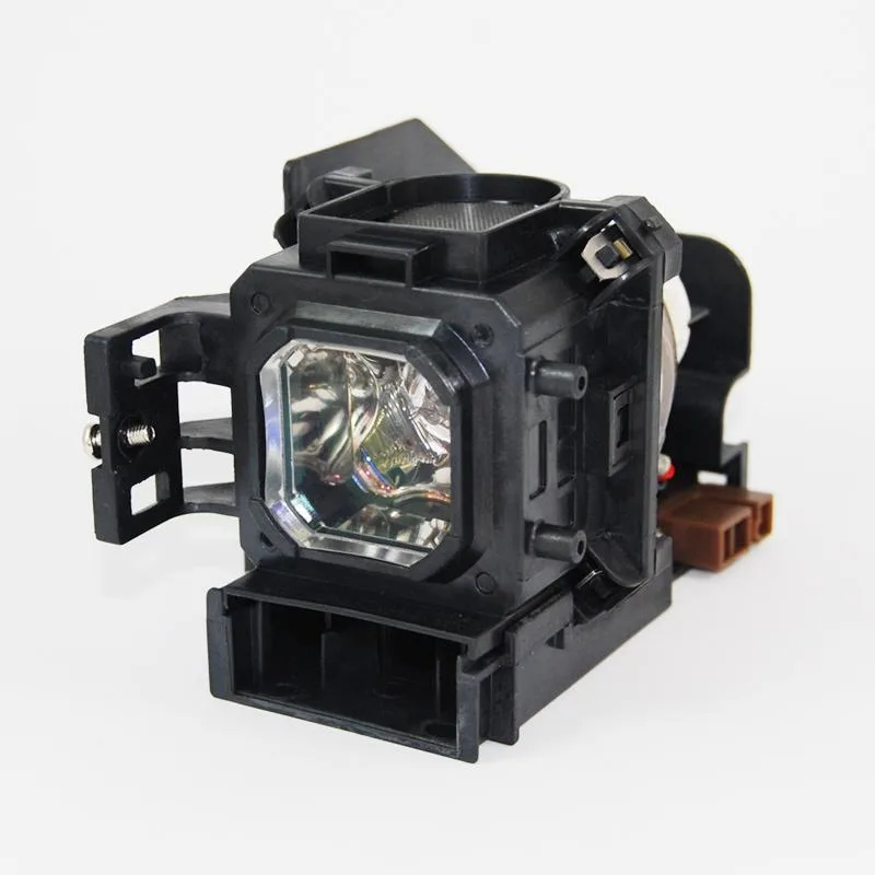 NEC VT490 projector lamp housing with genuine OEM bulb
