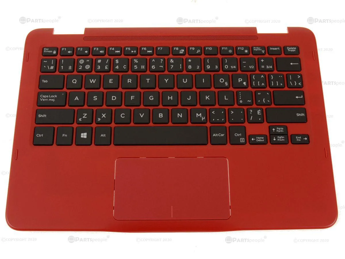 DELL DELL Inspiron 11 3180 Palmrest Touchpad French-English Keyboard FX30D — product photo