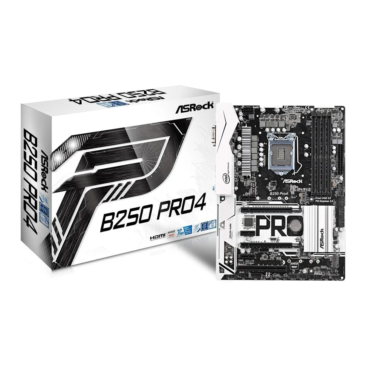 ASRock ASRock B250 Pro4 LGA 1151 Intel Motherboard — product photo