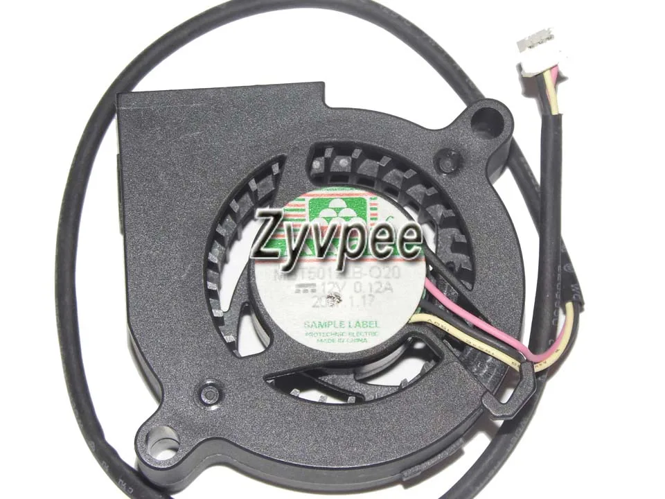 Zyvpee Zyvpee MBT5012LB-O20 12V 0.12A 5cm DC Blower Case Fan — product photo