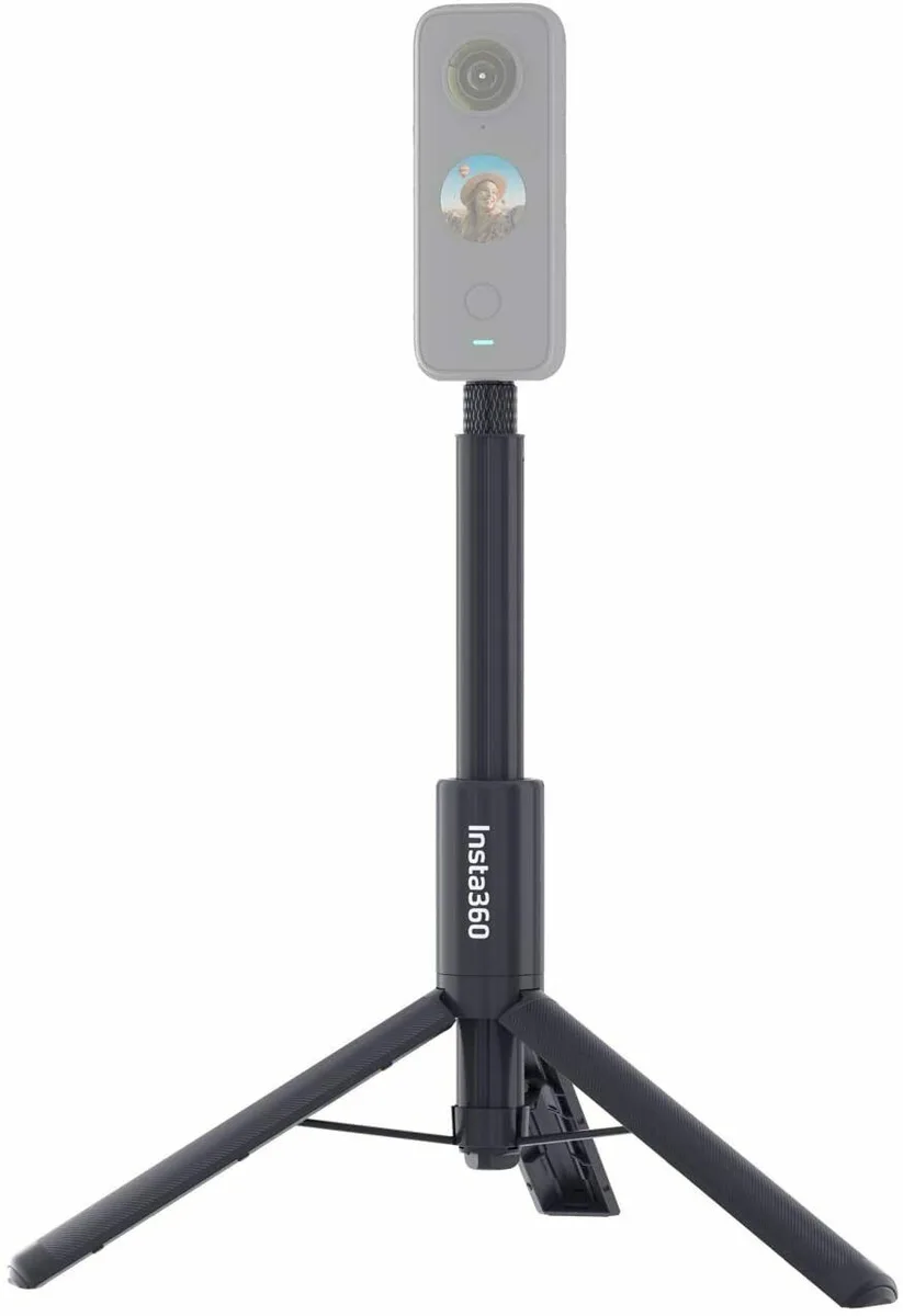 Insta360 Insta360 CINX2CB/G 2-in-1 Invisible Selfie Stick Tripod 9.6-42.9" camera accessory — product photo
