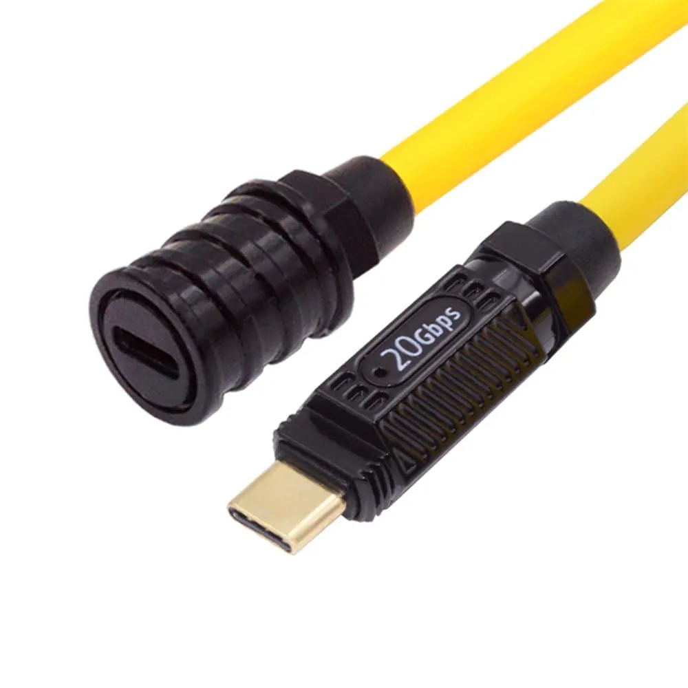 Fervit Fervit USB4 USB-C Male to Female Extension Cable 20Gbps 140W 8K 100cm — product photo