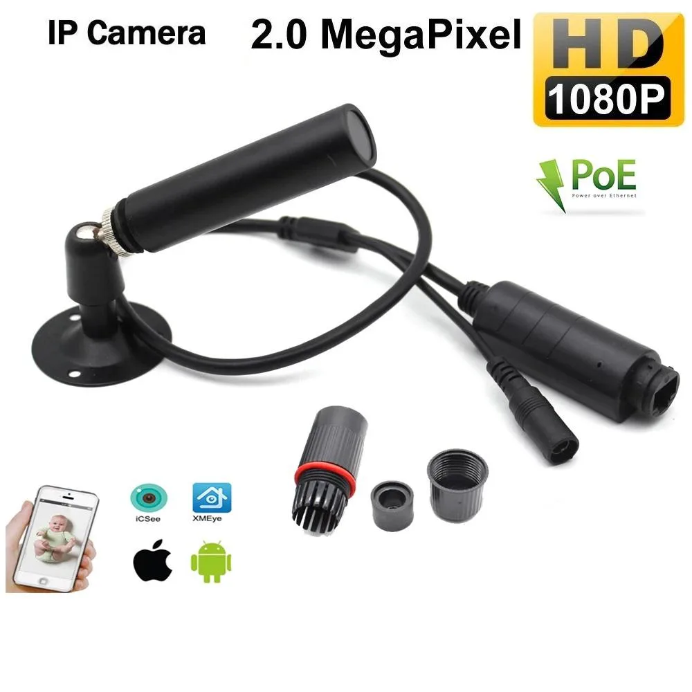 DiySecurityCameraWorld DiySecurityCameraWorld IPCX-MS30970 2.8mm 1080P PoE Bullet Network Camera — product photo