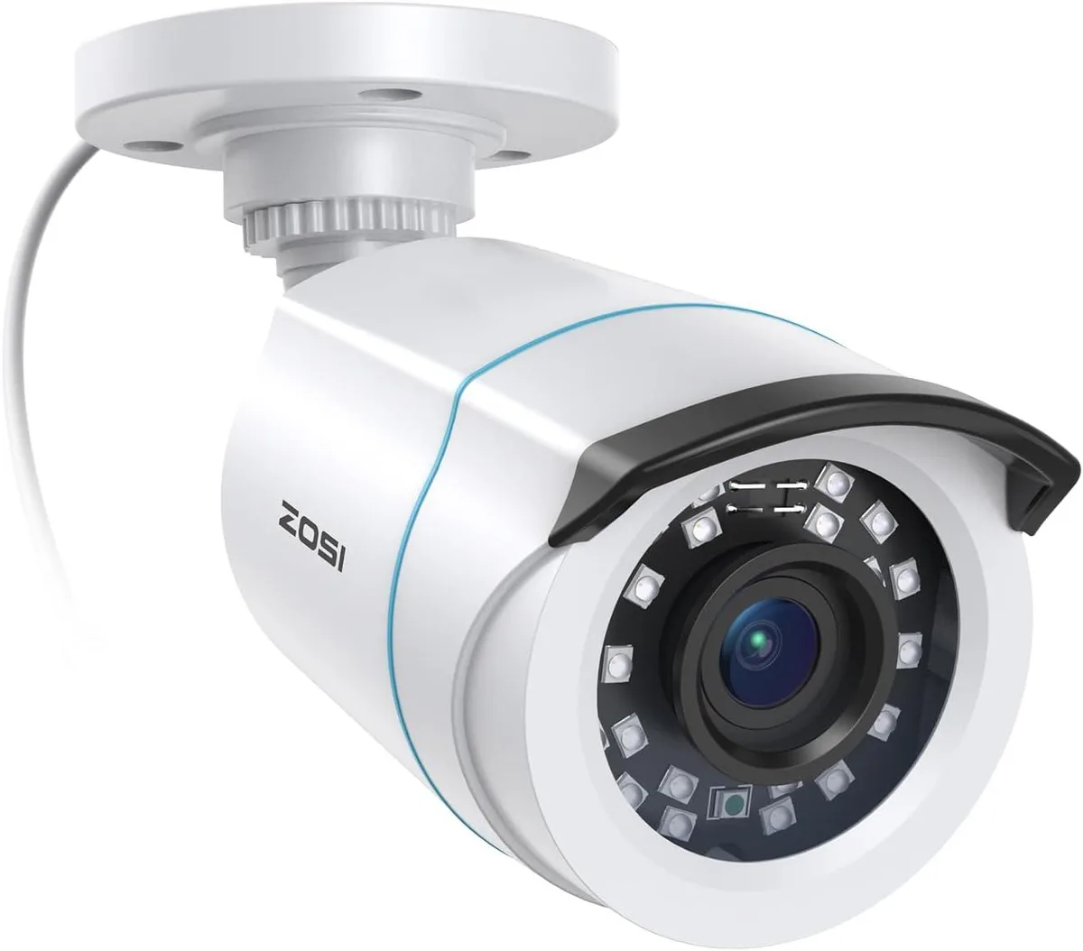 TAURKENAM TAURKENAM 2MP 1080p Hybrid 4-in-1 CCTV Bullet Camera 24 LEDs 80ft Night Vision 90° IP66 — product photo