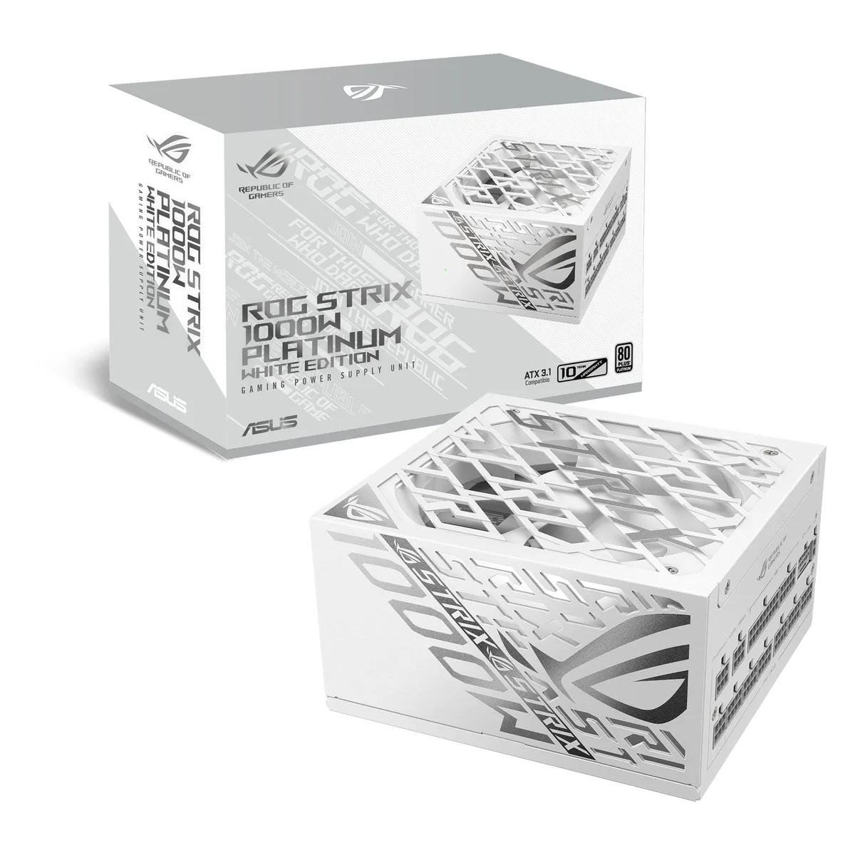 ASUS ASUS ROG Strix 1000W Platinum White power supply — product photo