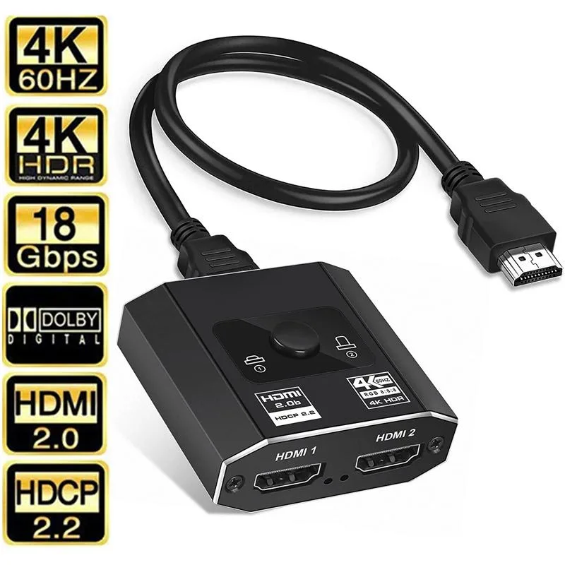 Jansicotek Jansicotek OZAB 4K HDMI 2.0b bi-directional video switch — product photo