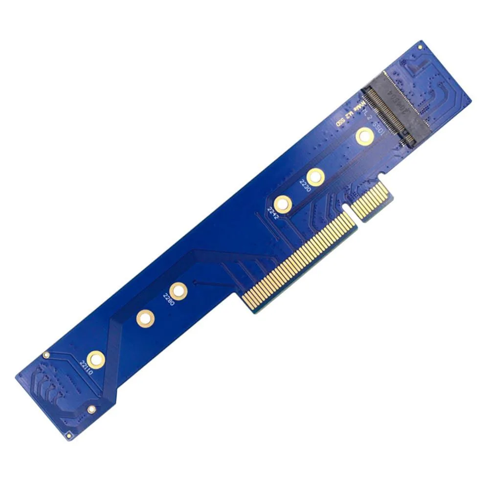 Fervit Fervit Low Profile Dual NVME M.2 to PCIe Gen4 x8 x16 RAID Card — product photo