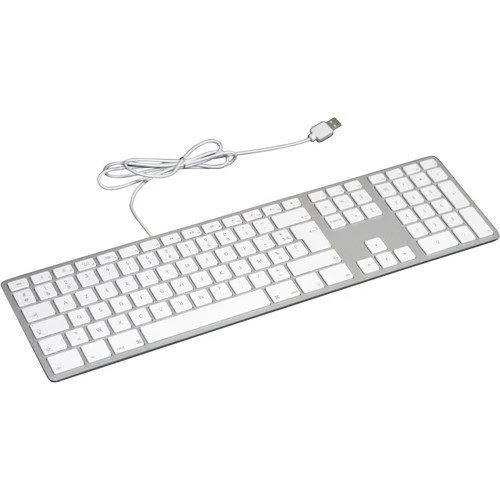 Ergoguys Ergoguys FK318S Wired Aluminum Keyboard with Numeric Keypad for Mac, Silver — product photo