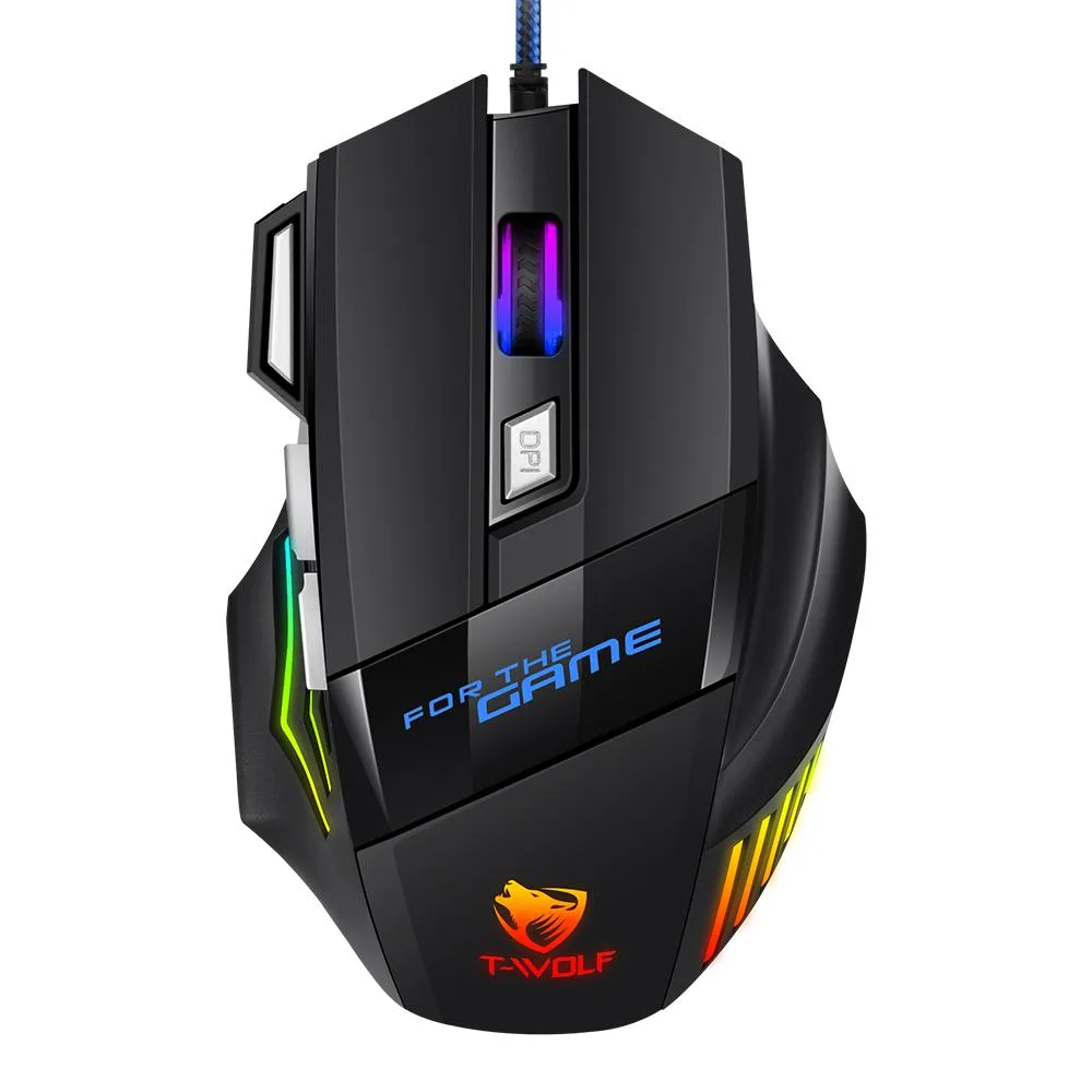 Laptomo Laptomo M1 Gaming Mouse 2400 DPI 7 Buttons RGB Wired — product photo