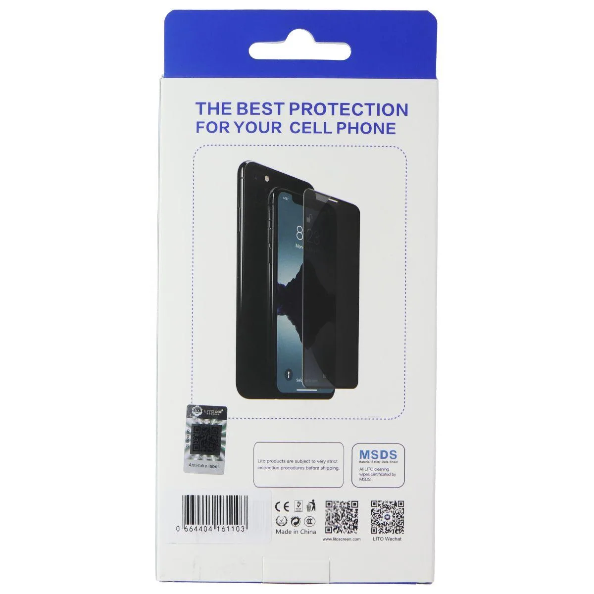 Lito Children’s Wear Lito Children’s Wear Privacy Glass Screen Protector for iPhone 14 Pro Max 2 Pack — product photo