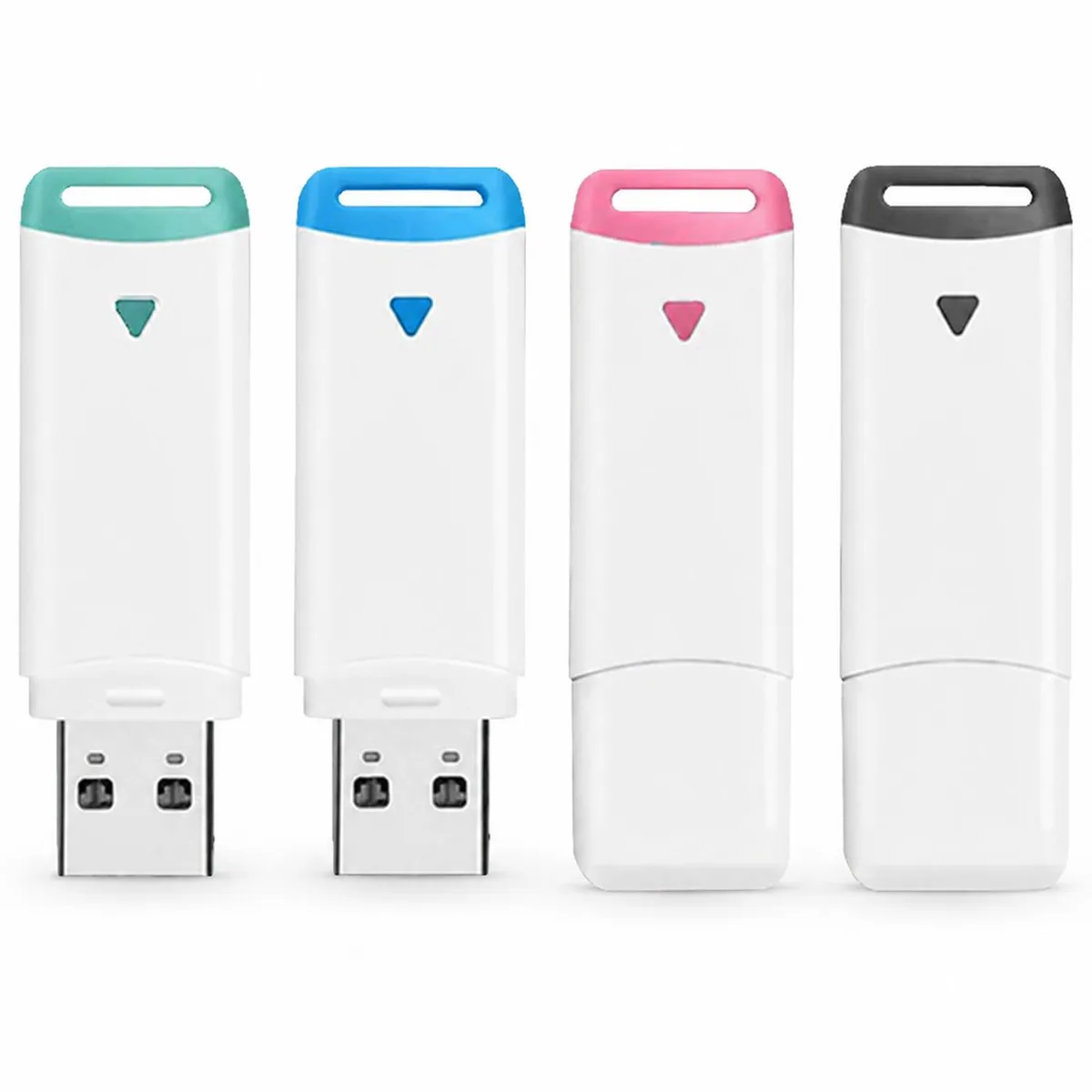 Halasal Halasal HGM 8GB USB 2.0 Flash Drive 4-Pack Mixed Colors — product photo