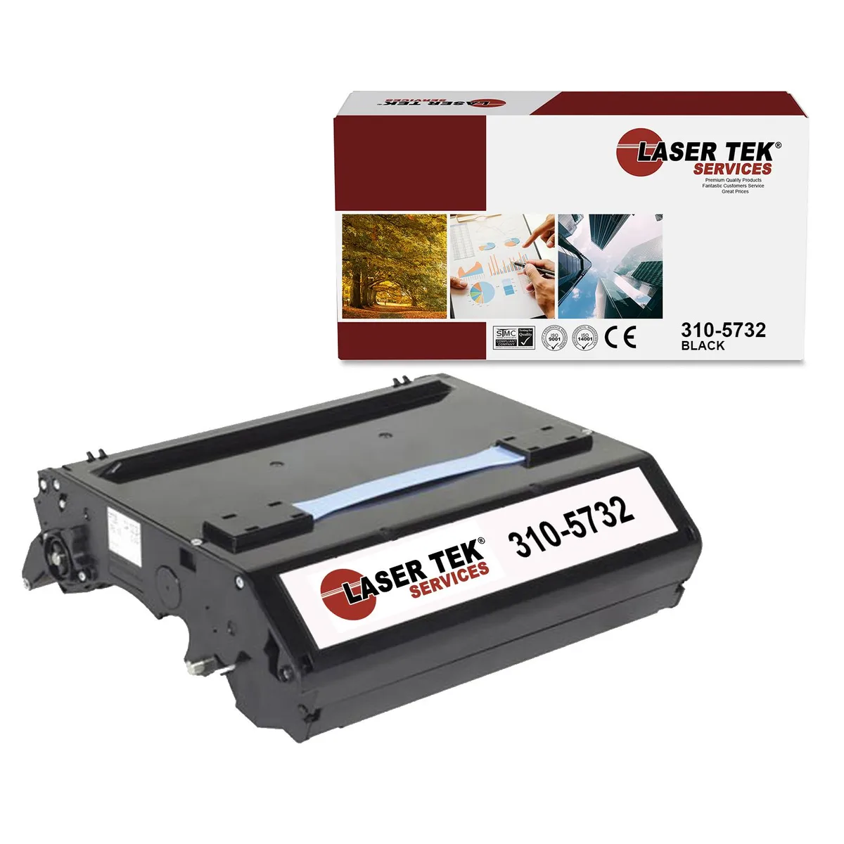 Laser Tek Services Laser Tek Services 310-5732 Black Drum Unit for Dell 3000 3100 Series — product photo