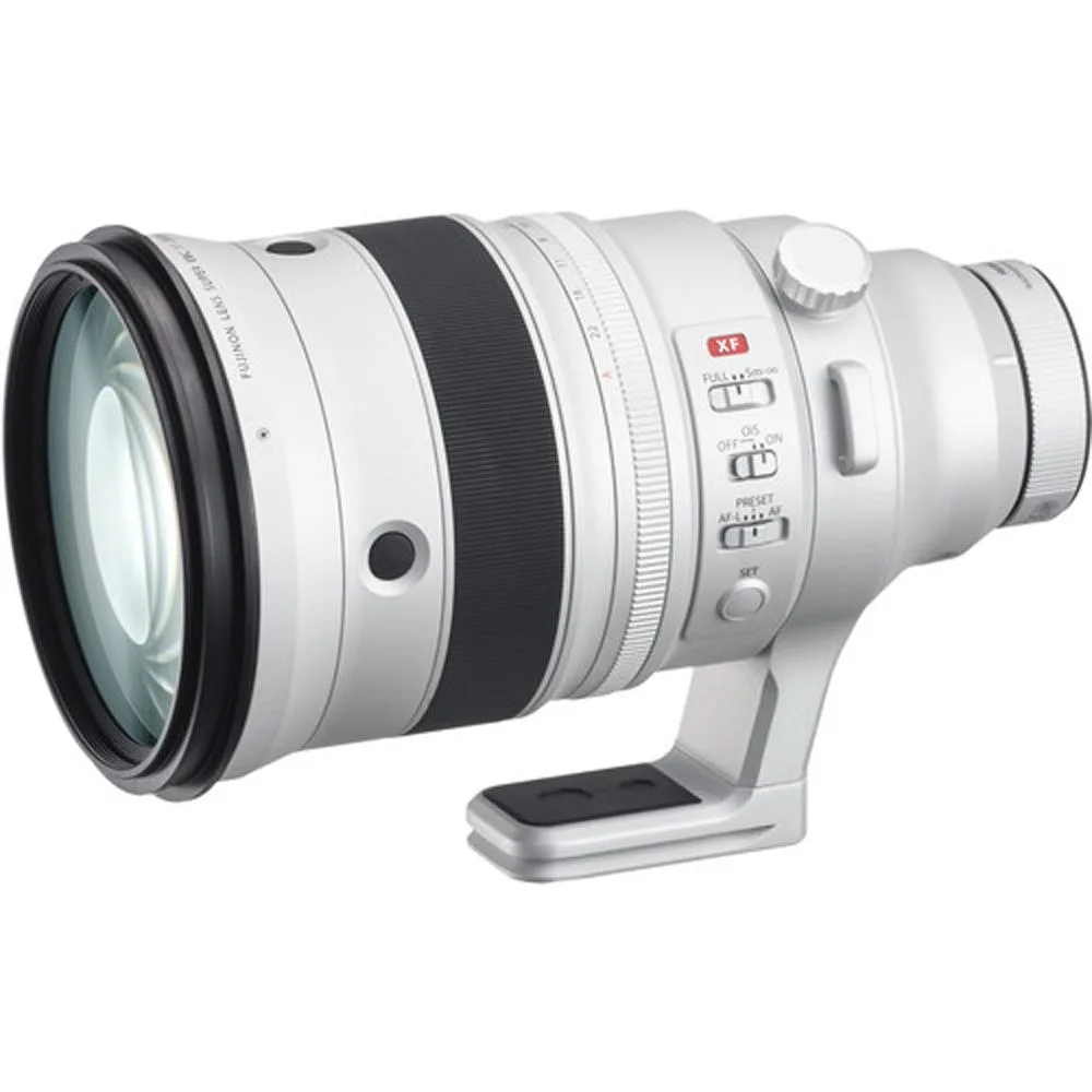 FUJIFILM FUJIFILM XF 200mm f/2 R LM OIS WR super telephoto camera lens — product photo