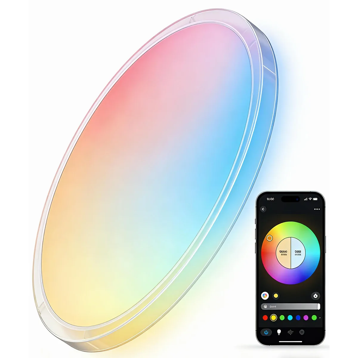  Baldwin Smart LED Ceiling Light Fixture 12 Inch 24W 110V — product photo