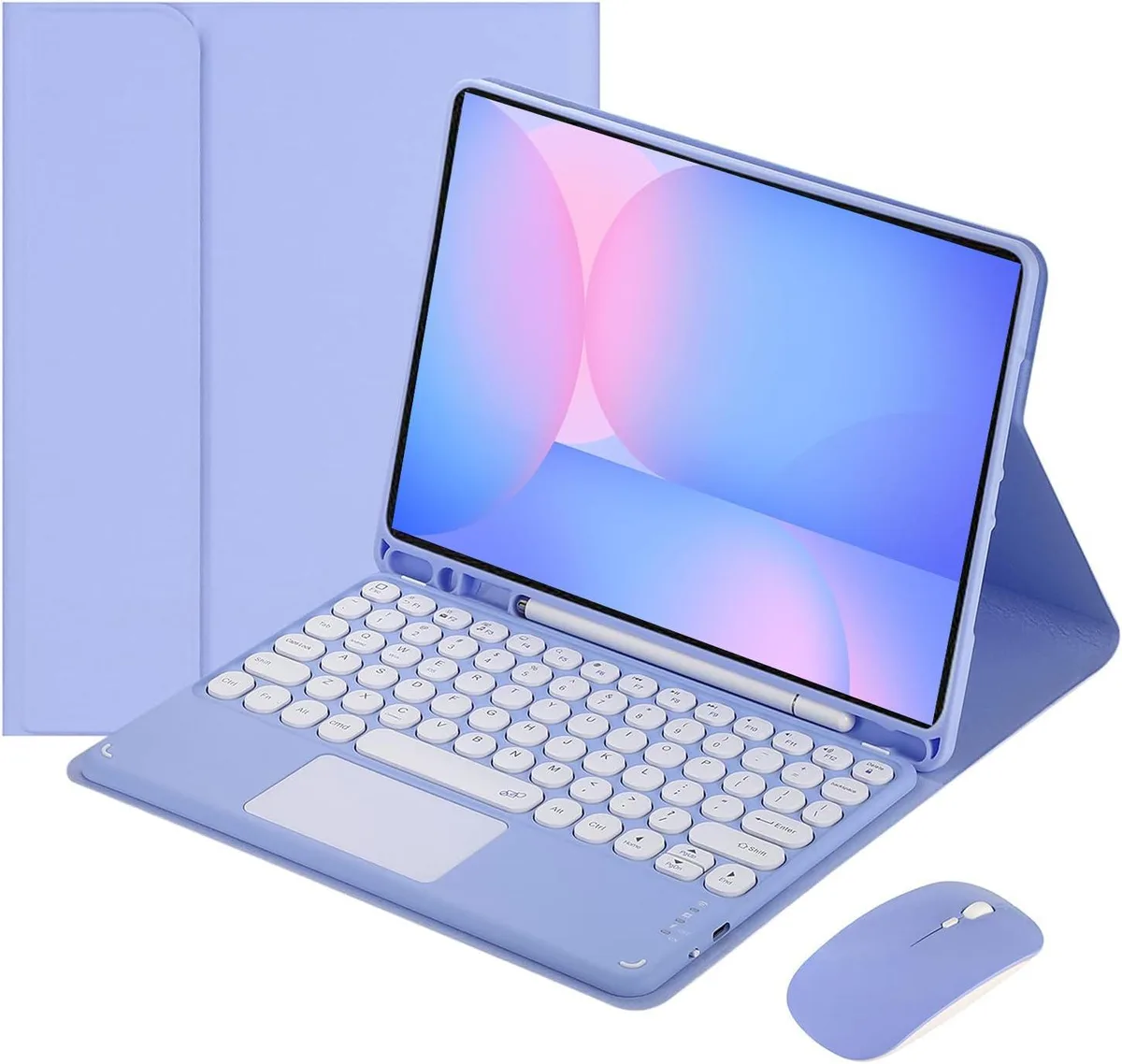 Timoom Timoom Purple Keyboard Case with Mouse for Samsung Tab 10.9/11 Inch — product photo