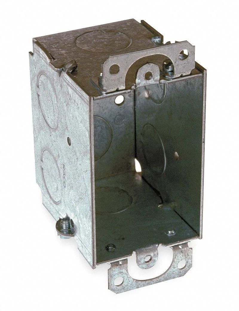 Hubbell Incorporated Hubbell RACO 560 Electrical Box 14 cu in 1 Gang Galvanized Steel — product photo