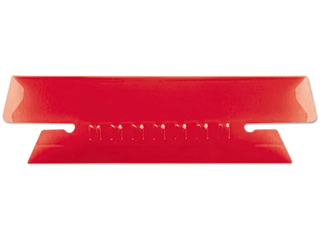Pendaflex Pendaflex 43-1/2-RED Hanging File Folder Tabs, 25/Pack — product photo