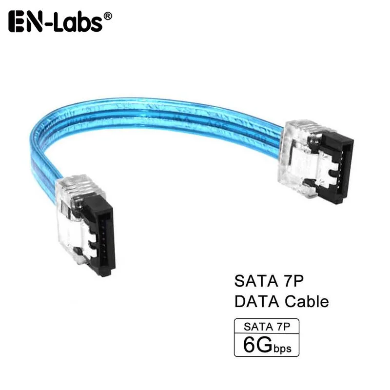 EN-Labs EN-Labs SATA6UVBL 6" SATA cable UV Blue — product photo