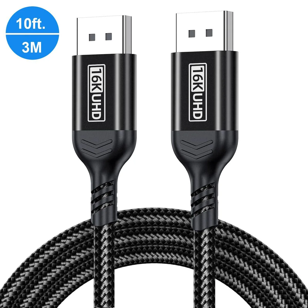 WRIARICH WRIARICH DisplayPort 2.1 cable 80Gbps 16K@60Hz 3m — product photo