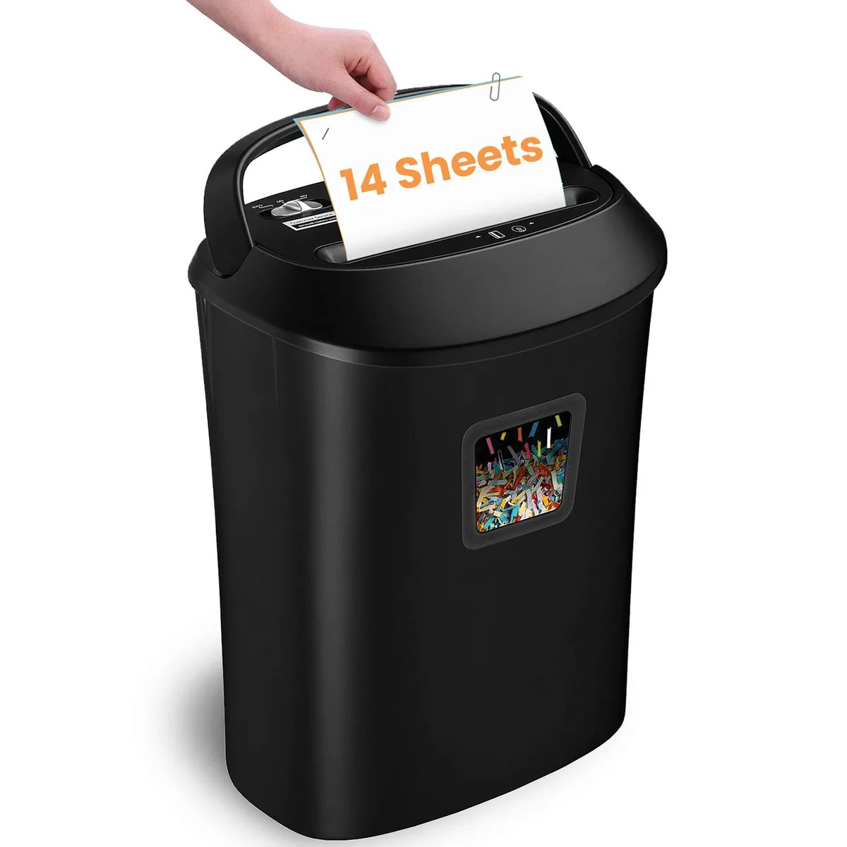  Viatek OS-1201C office equipment 14-sheet cross cut 6.6-gallon — product photo