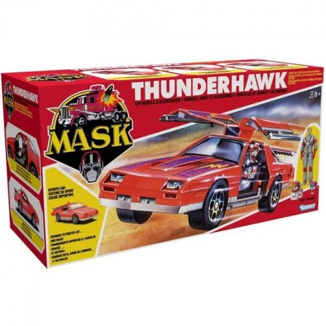 The Loyal Subjects The Loyal Subjects M.A.S.K. Thunderhawk Vehicle with Figure Set — product photo