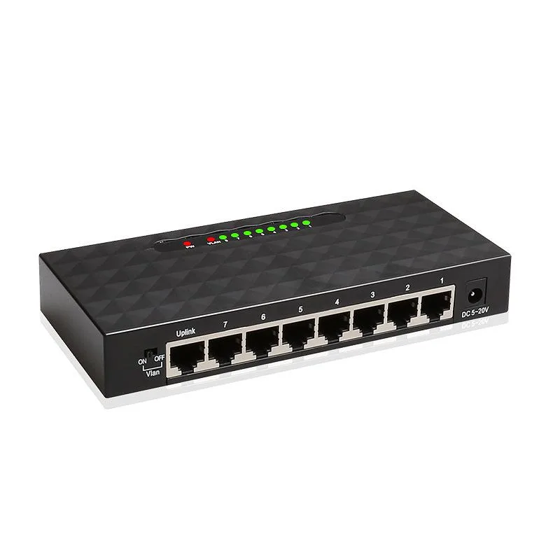 TelDaykemei TelDaykemei 8 Port 1000Mbps Gigabit Network Switch — product photo